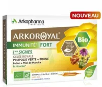 Arkoroyal Immunité Fort Solution Buvable 20 Ampoules/10ml à Bordeaux